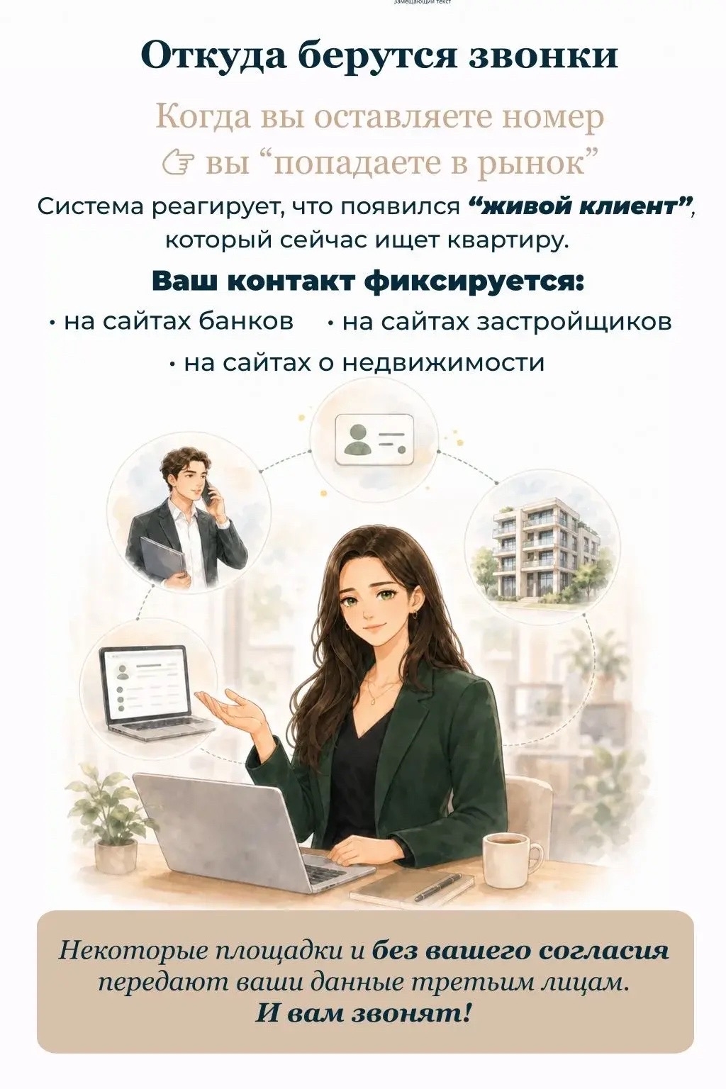 Начали смотреть квартиры – и вдруг телефон разрывается?🫨 Только зашли