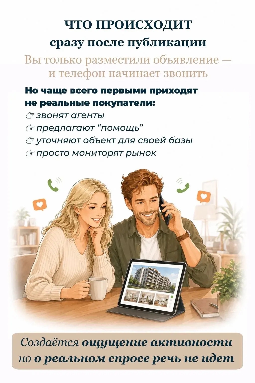Почему квартира хорошая, а покупателя всё нет? 👀 Вы выкладываете