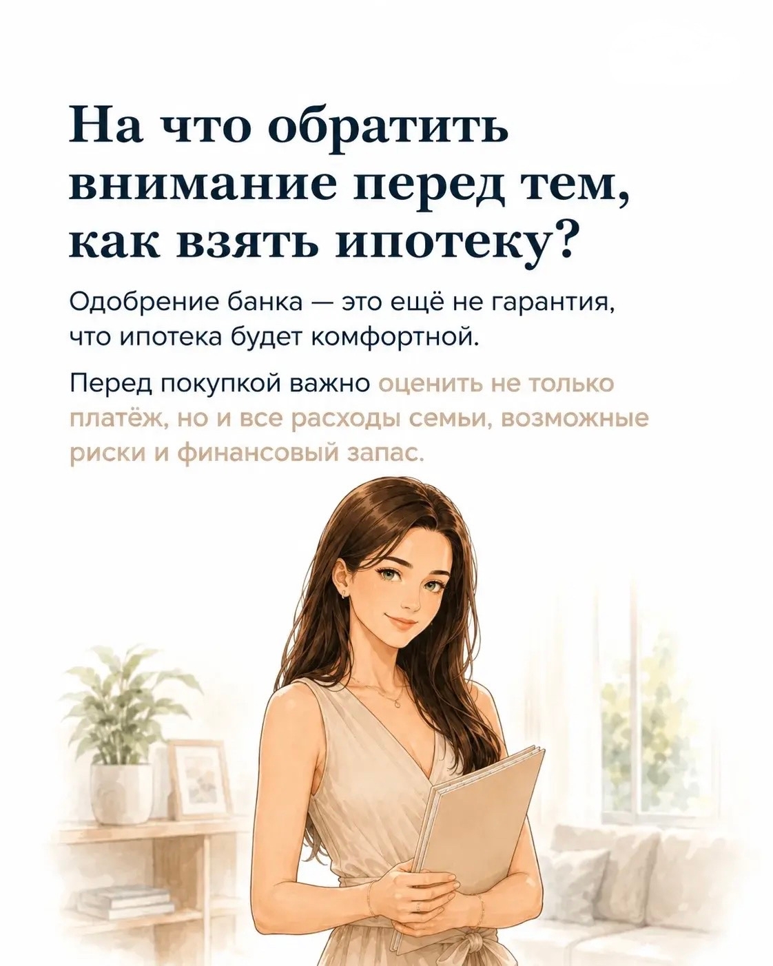 Ипотека должна быть не только одобренной, но и комфортной для