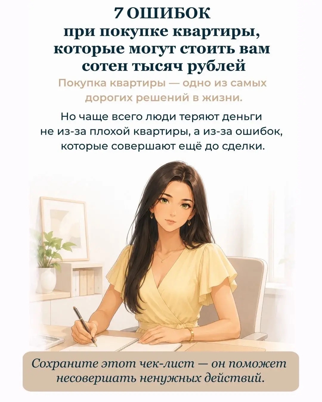 Покупка квартиры — это не только выбор варианта и подходящей