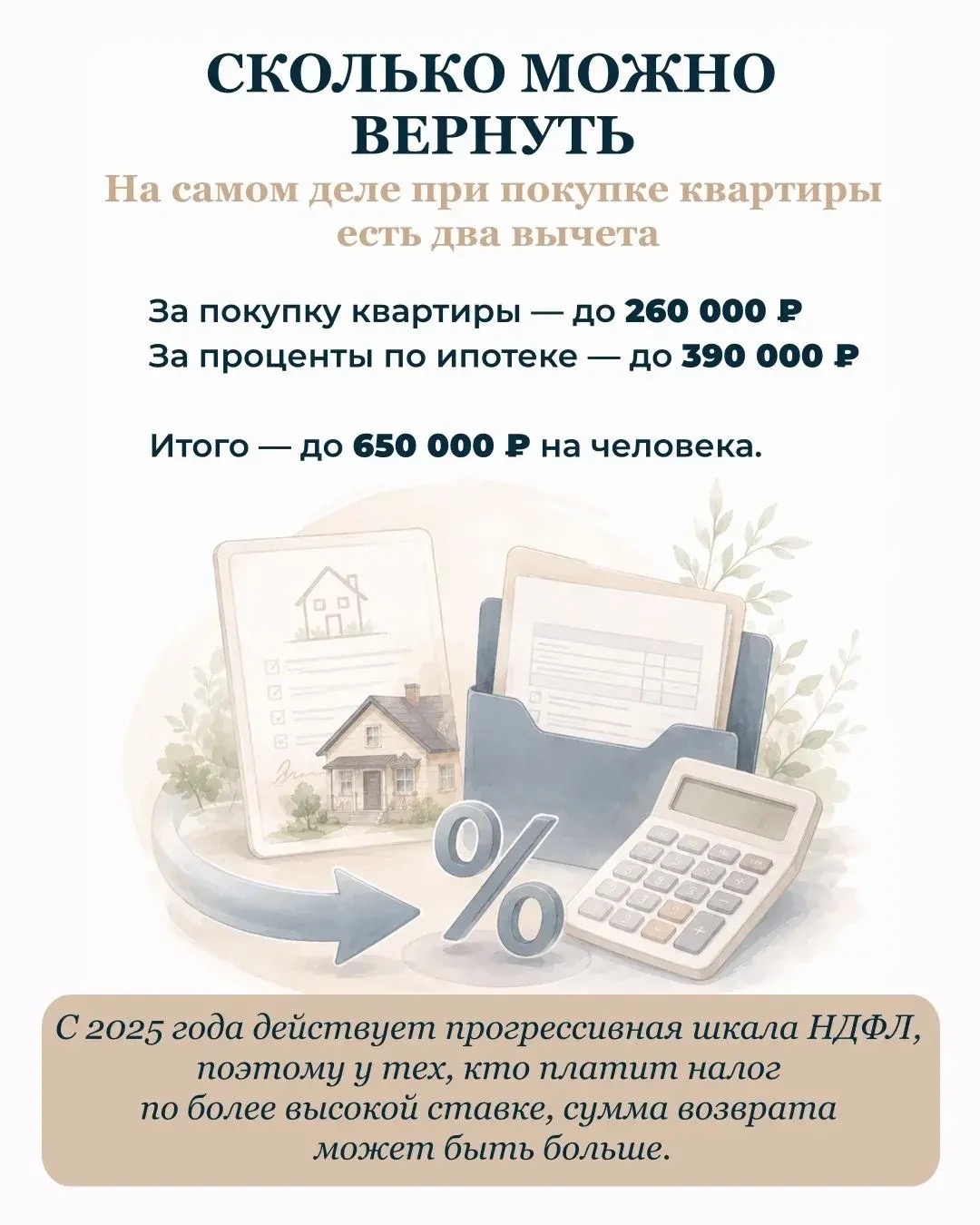 Налоговый вычет по ипотеке — про него часто забывают Если