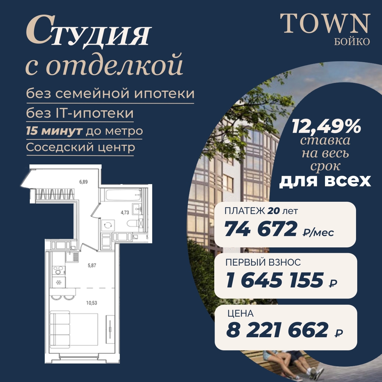 Подробнее о варианте и о рынке недвижимости на моих каналах