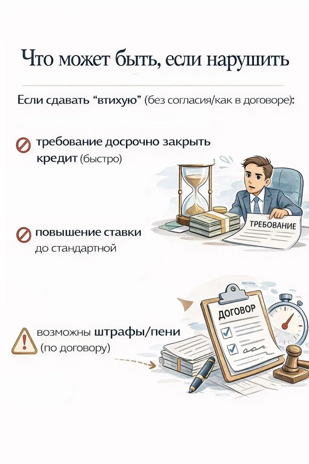 Сдаёте квартиру по льготной ипотеке? Ставку действительно могут пересчитать 😱