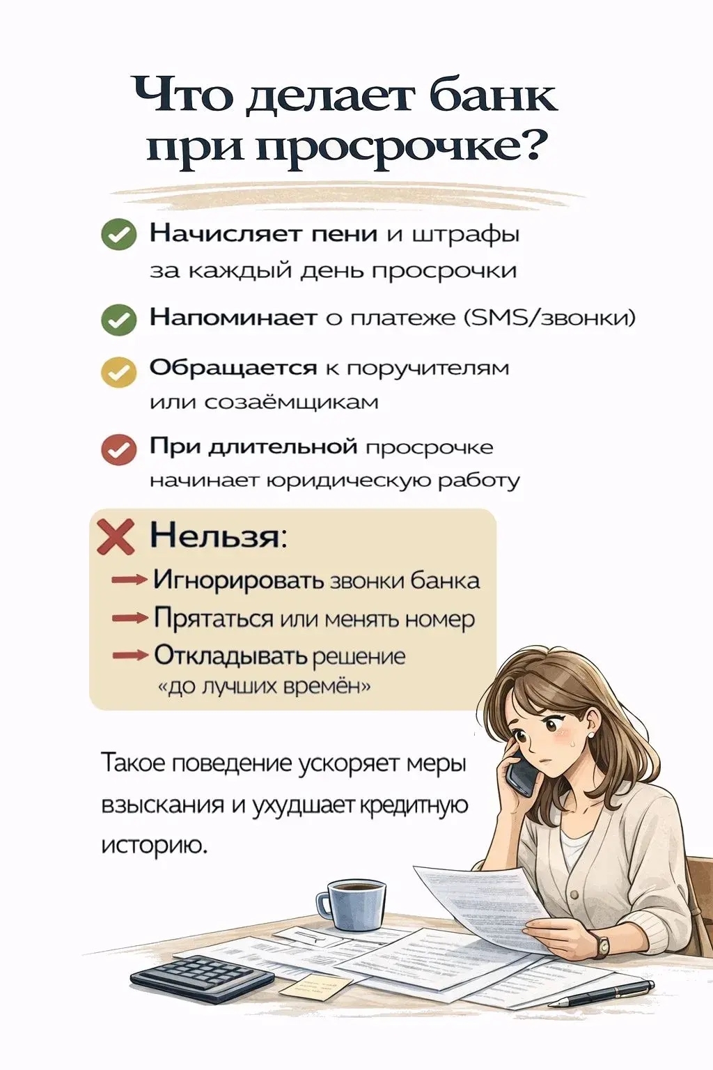 🏦 Просрочка по ипотеке: что будет и как себя спасти?