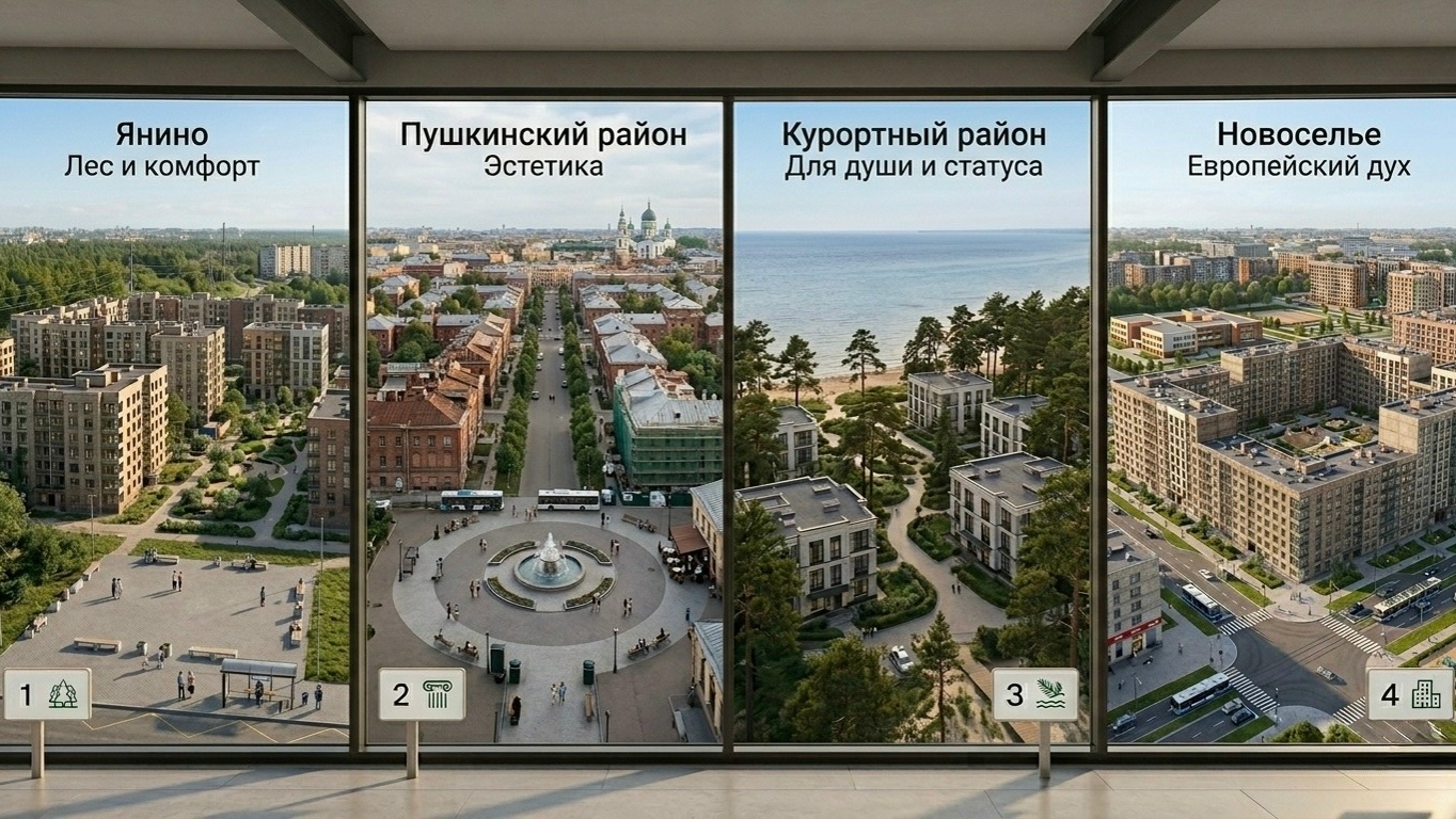 Удаленщики и молодые мамы, этот список районов для вас! 🌲