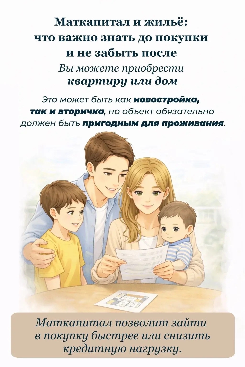 💸 Купили квартиру с маткапиталом? Есть момент, про который многие